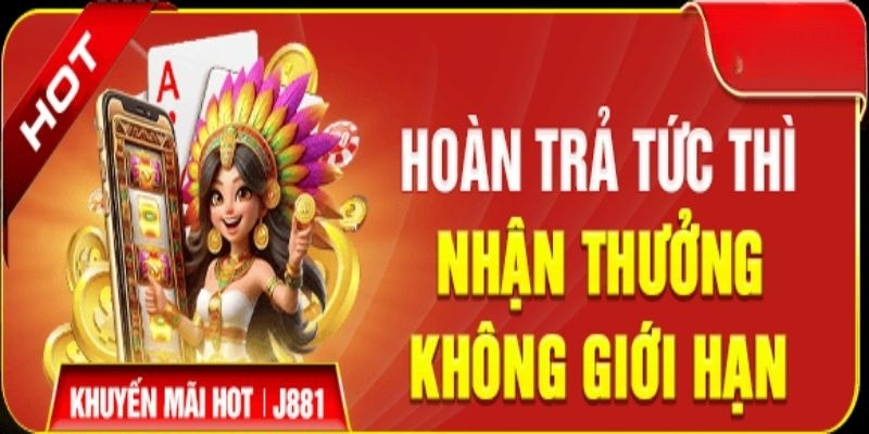 Khuyến mãi J88 hoàn trả cung cấp vốn cực khủng